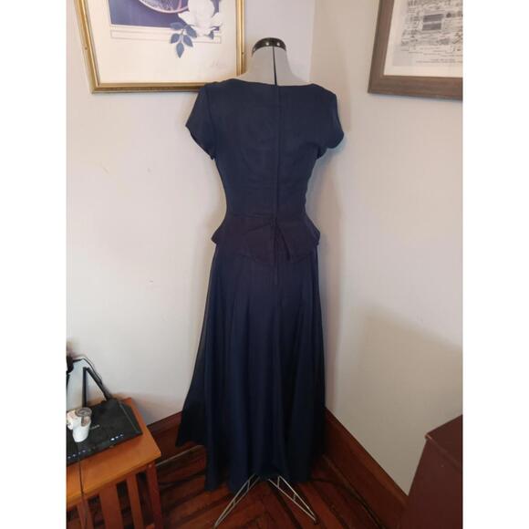 linen mini dress long sleeve Chloie Empire Waist Linen Mini Dress (Sale) main image 1